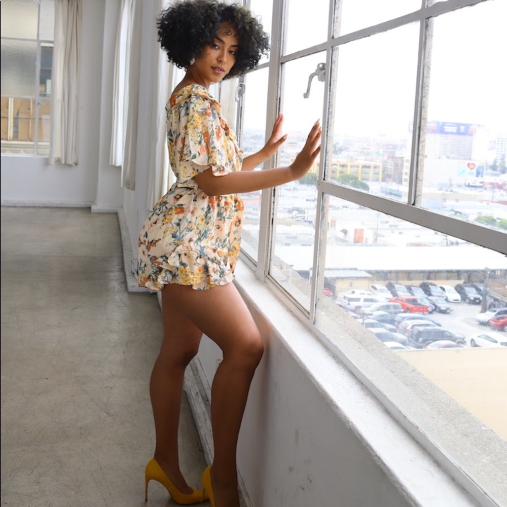 Floral Romper